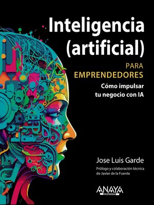 cover image of Inteligencia (artificial) para emprendedores